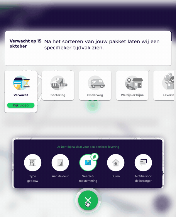 Voorkeursburen kiezen in Track & Trace